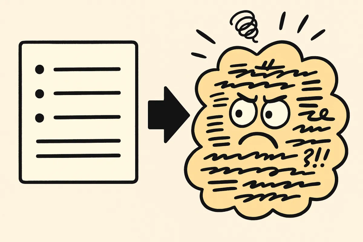 Formatting Chaos Example
