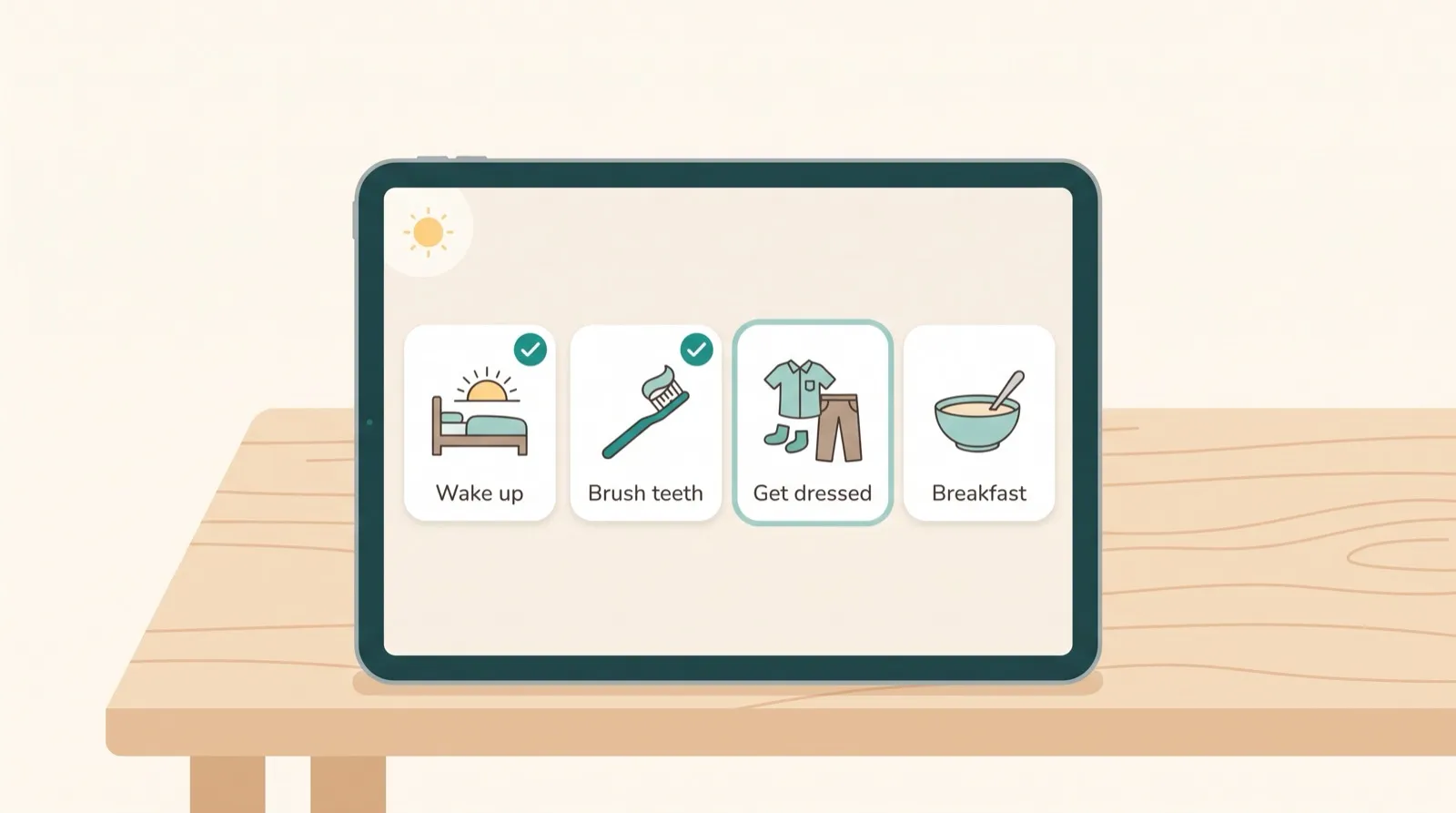 Visual Schedule product illustration